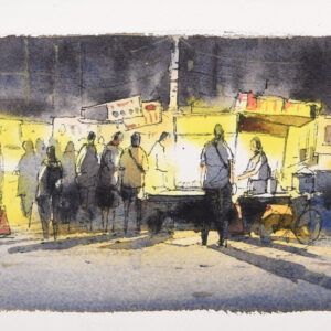 第二屆 水彩水彩速寫專班 ⁝ 日常 ⁝ 影片上課